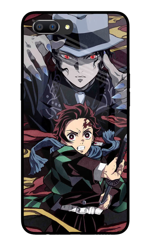 Demon Slayer Realme C1 Glass Case Back Cover by Casekaro