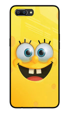 Sponge 1 Realme C1 Glass Case Back Cover by Casekaro