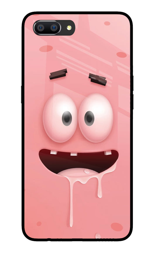 Sponge 2 Realme C1 Glass Case Back Cover by Casekaro