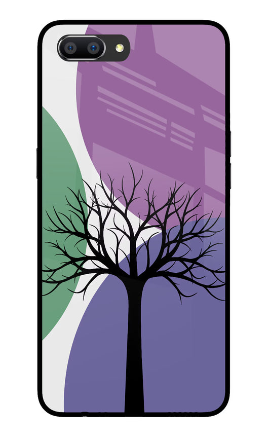 Tree Art Realme C1 Glass Case Back Cover by Casekaro