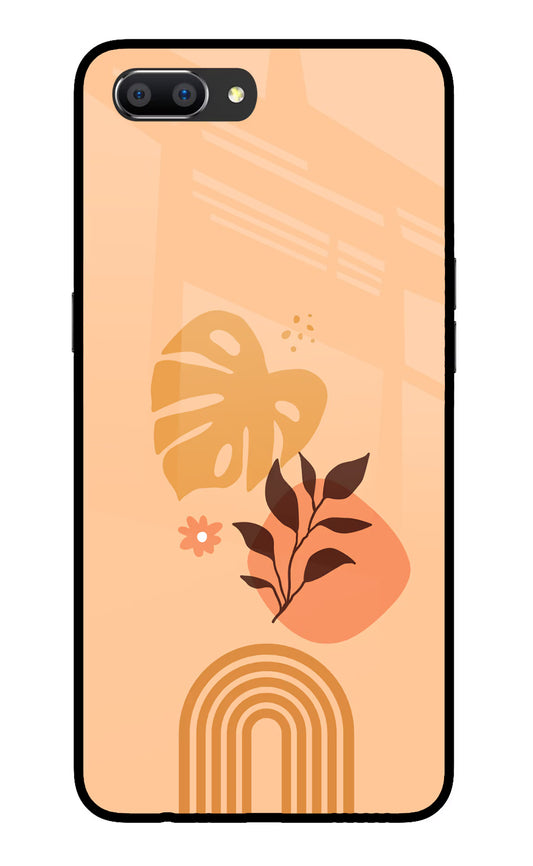 Bohemian Art Realme C1 Glass Case Back Cover by Casekaro