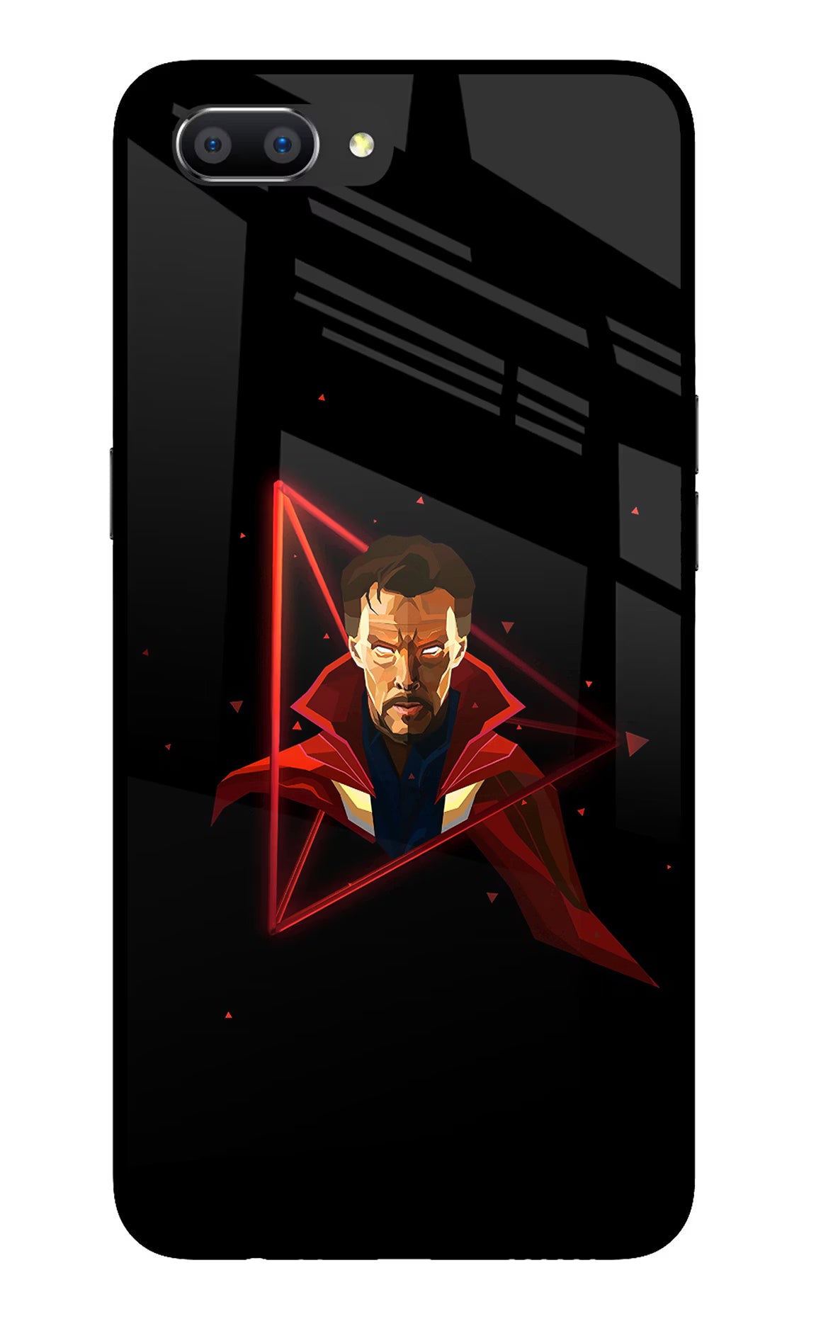 Doctor Ordinary Realme C1 Glass Case Back Cover by Casekaro