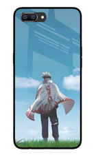 Kakashi Realme C1 Glass Case Back Cover by Casekaro