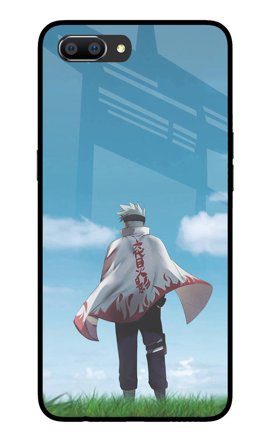 Kakashi Realme C1 Glass Case Back Cover by Casekaro