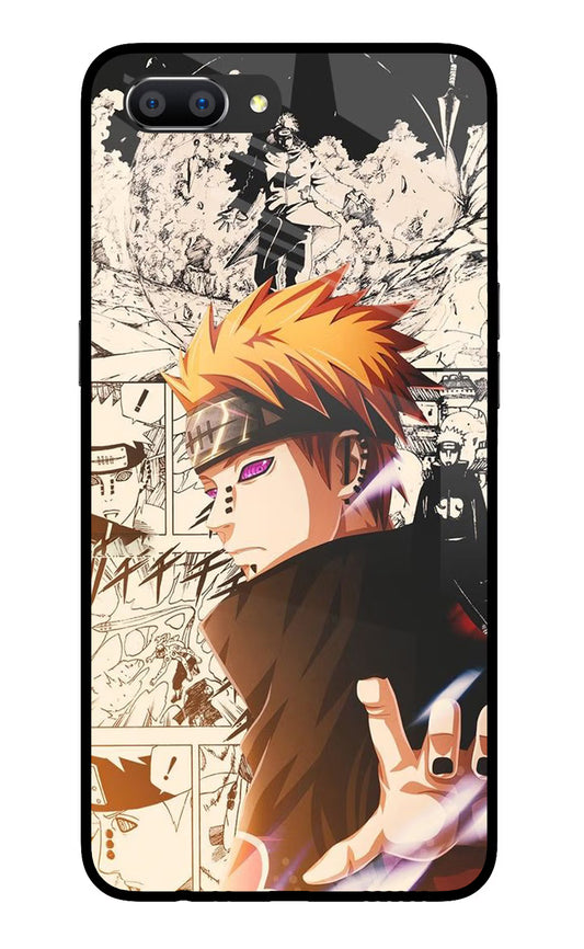 Pain Anime Realme C1 Glass Case