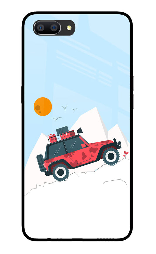 Mountain Trail Beast Realme C1 Glass Case