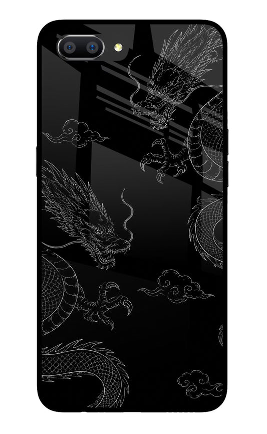 Twin Dragons Realme C1 Glass Case