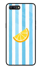 Summer Lemon Realme C1 Glass Case