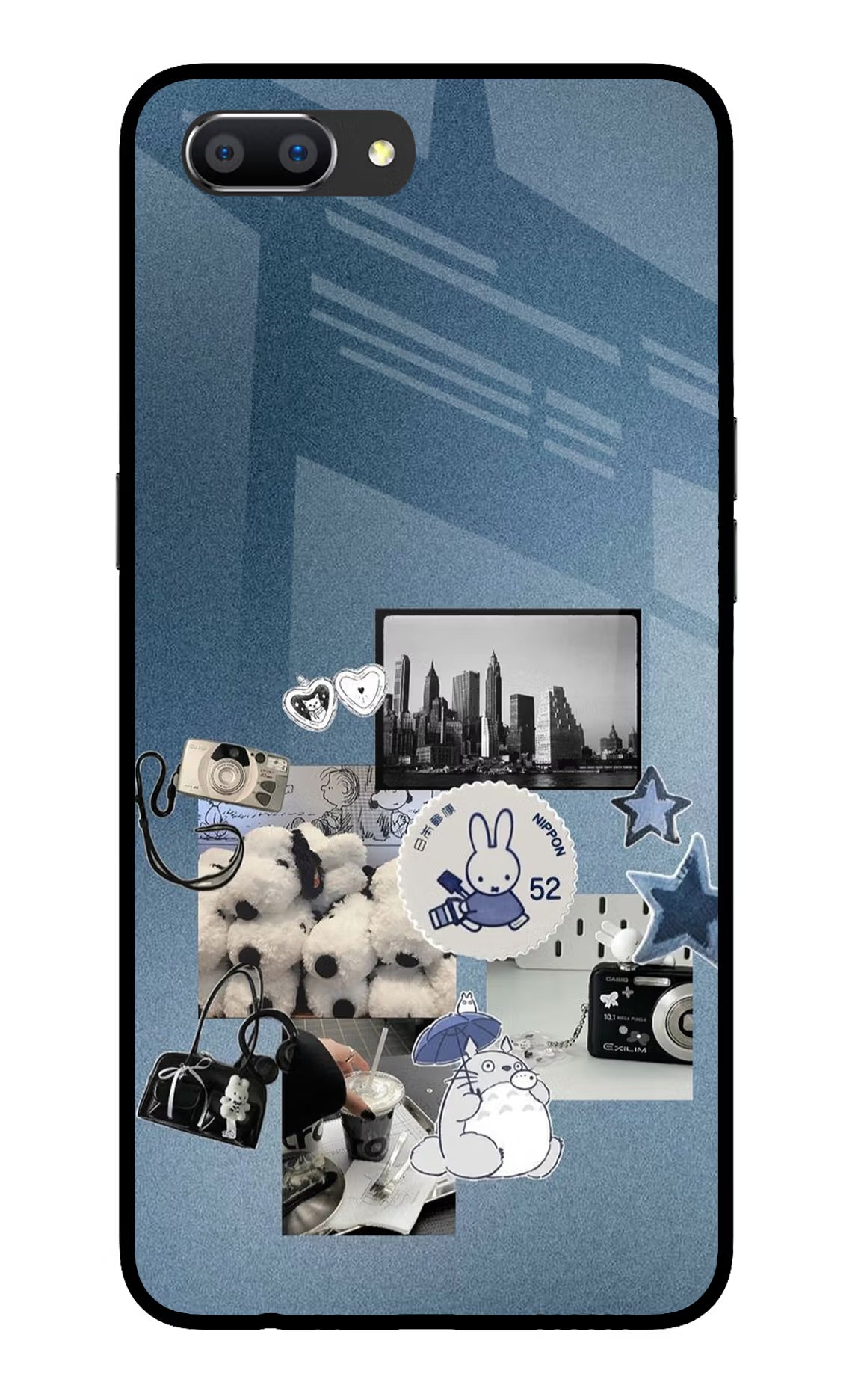Miffy Realme C1 Glass Case