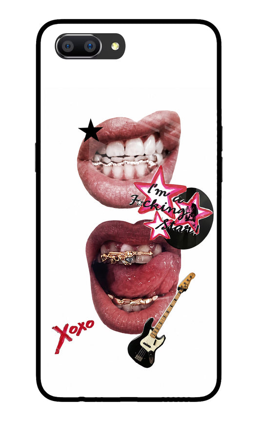 Rockstar Realme C1 Glass Case