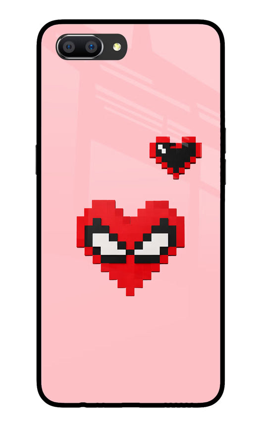 Gwen Heart Realme C1 Glass Case
