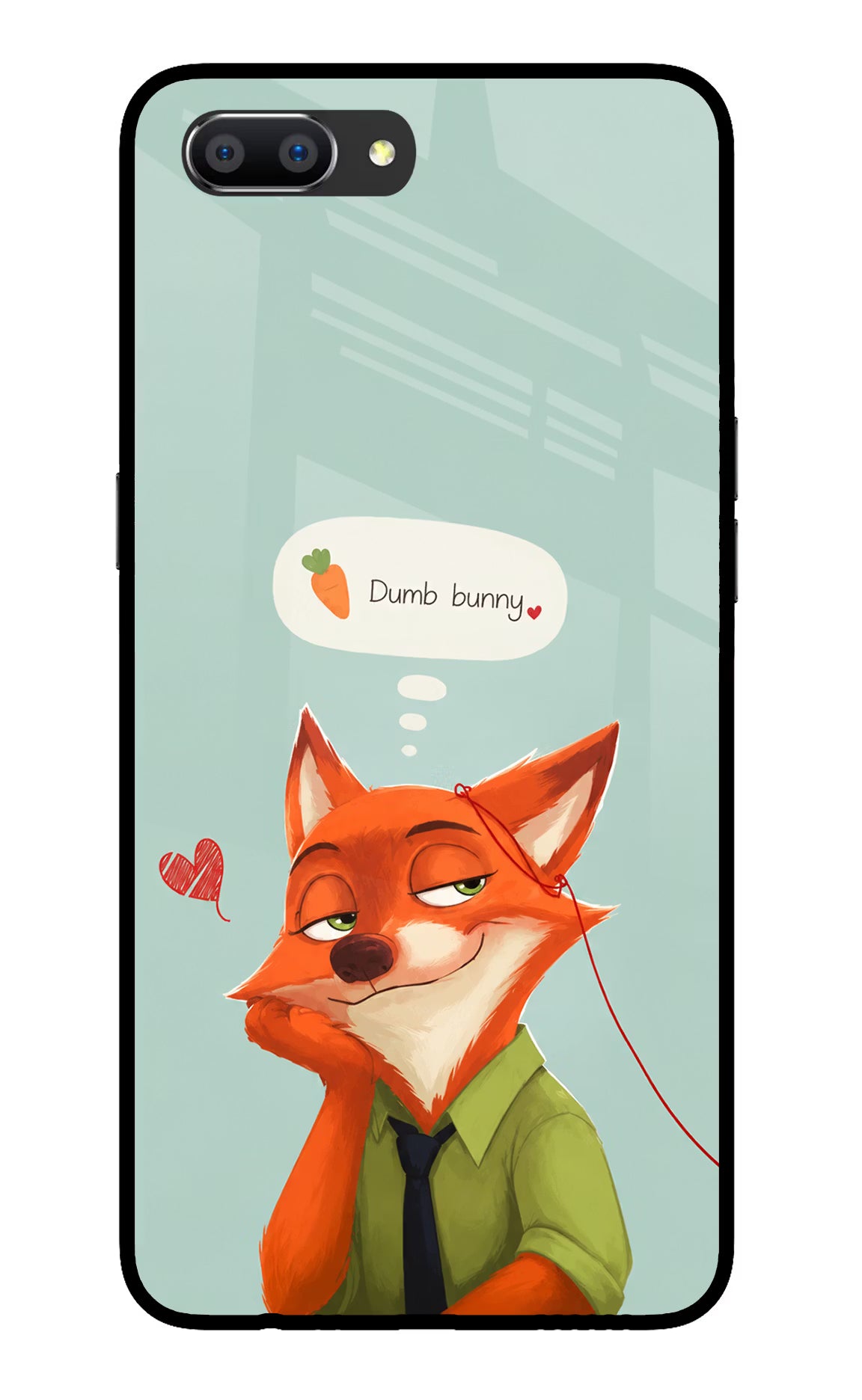 Nick Charm Realme C1 Glass Case