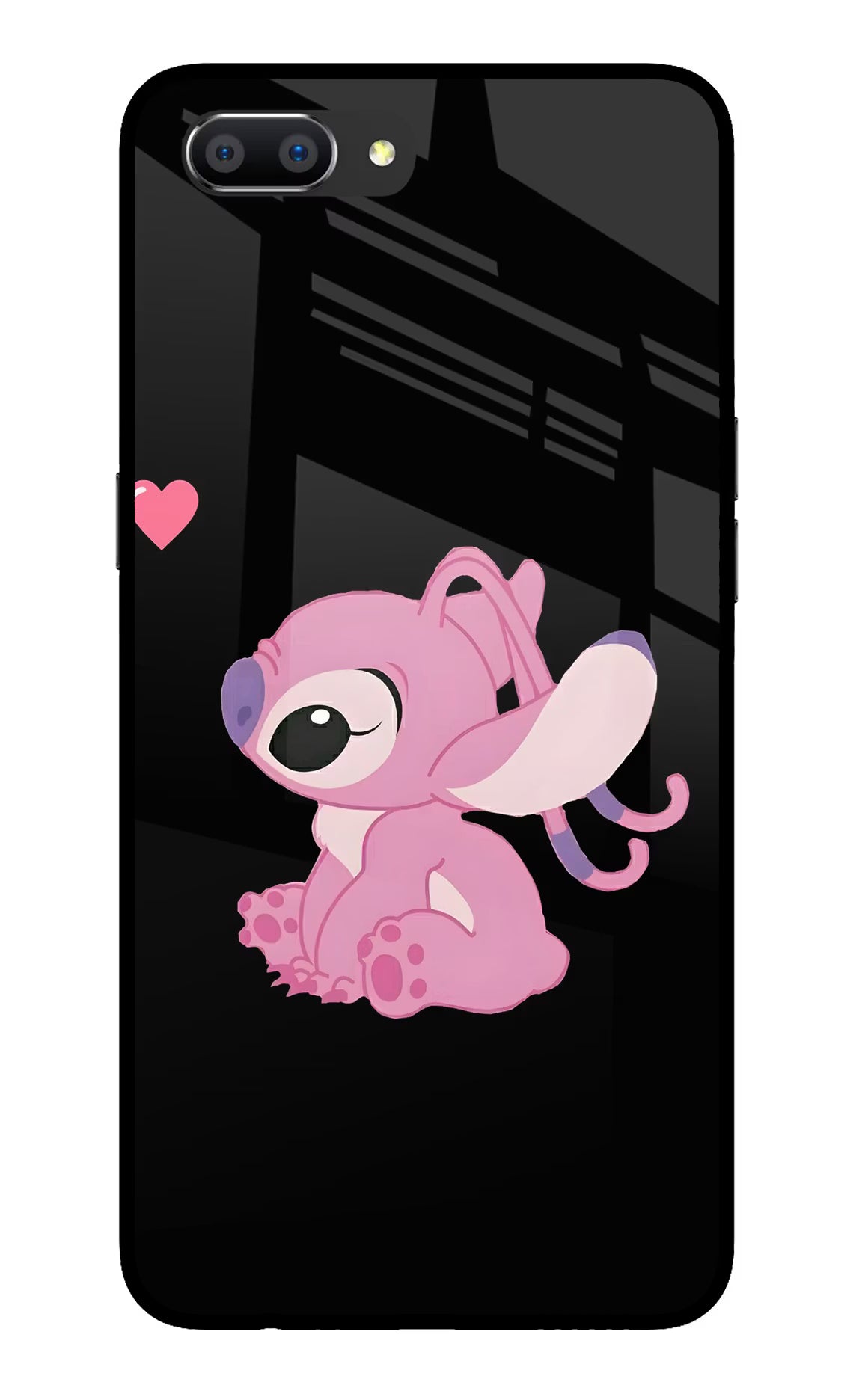 Angel Crush Realme C1 Glass Case