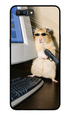 Hacker Hamster Realme C1 Glass Case