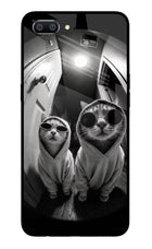 Hood Cats Realme C1 Glass Case
