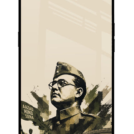 Netaji Rising Realme C1 Glass Case