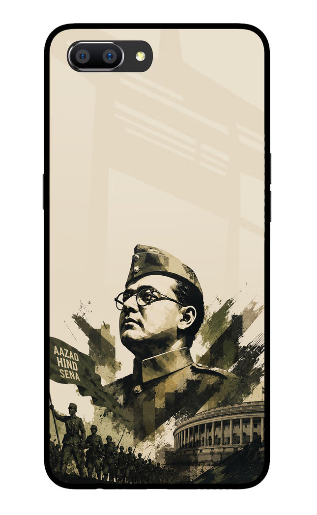 Netaji Rising Realme C1 Glass Case