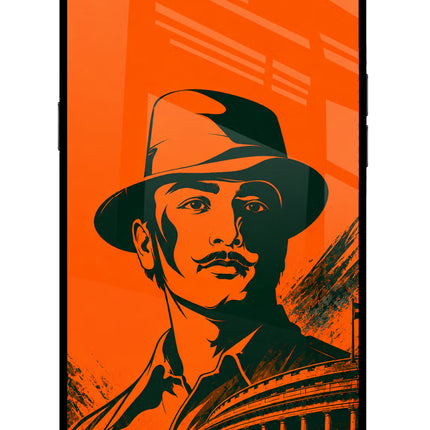 Bhagat Singh Legacy Realme C1 Glass Case