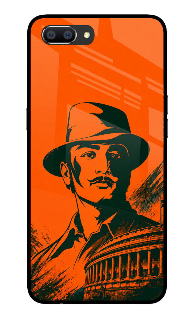 Bhagat Singh Legacy Realme C1 Glass Case