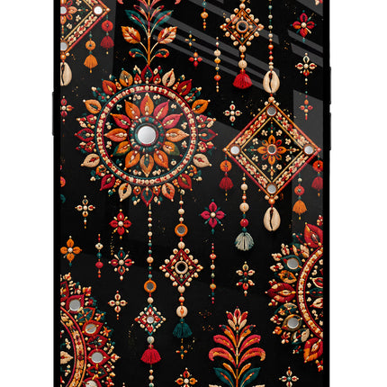 Boho Noir Realme C1 Glass Case