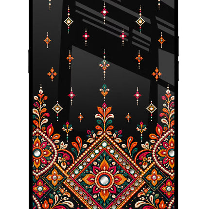 Noir Mehfil Realme C1 Glass Case