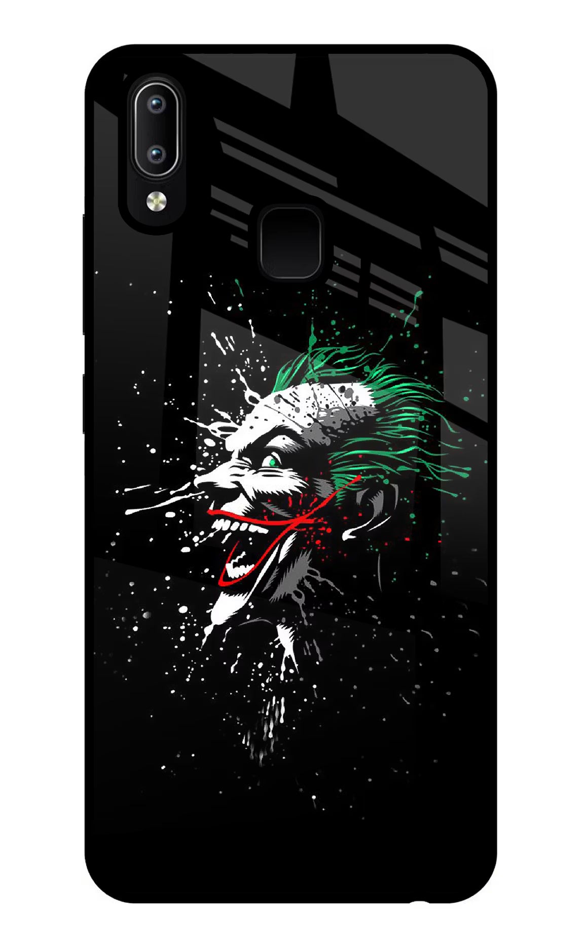 Joker Vivo Y91/Y93/Y95 Glass Case Back Cover by Casekaro