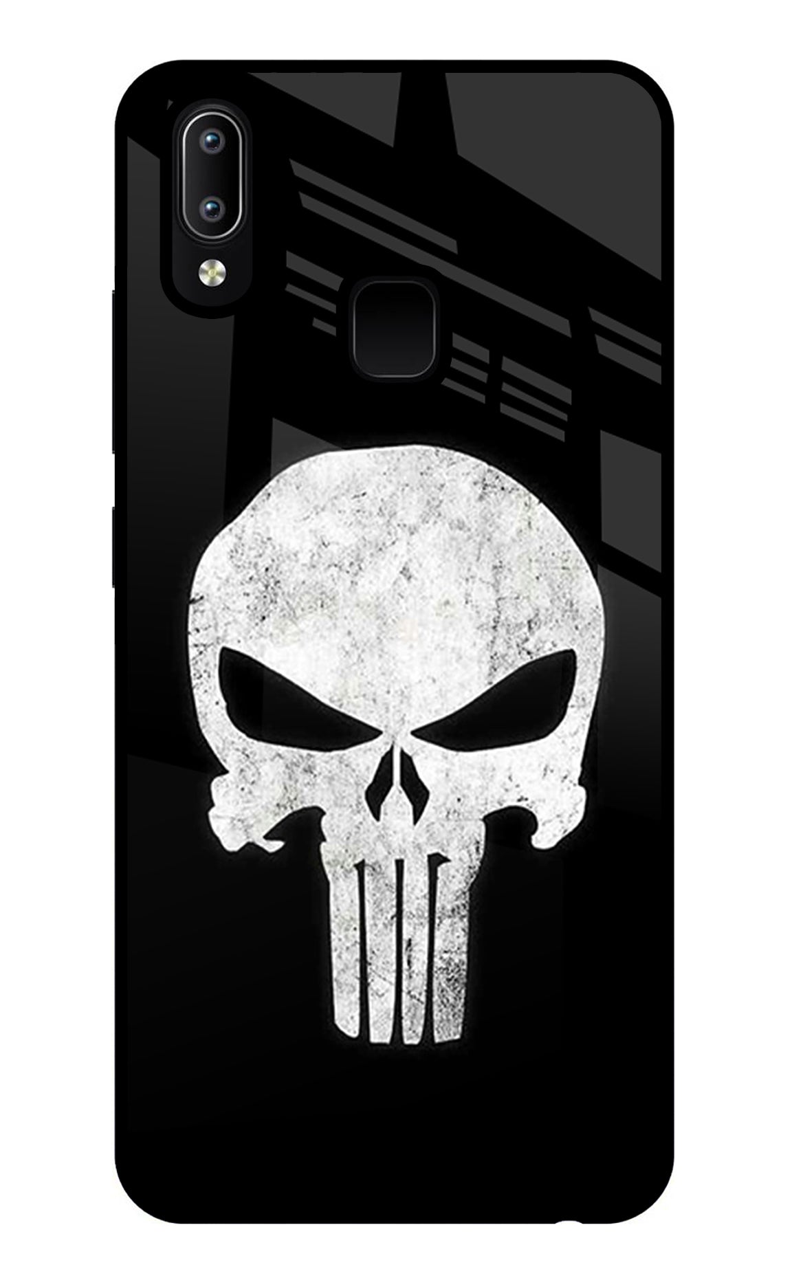 Punisher Skull Vivo Y91/Y93/Y95 Glass Case