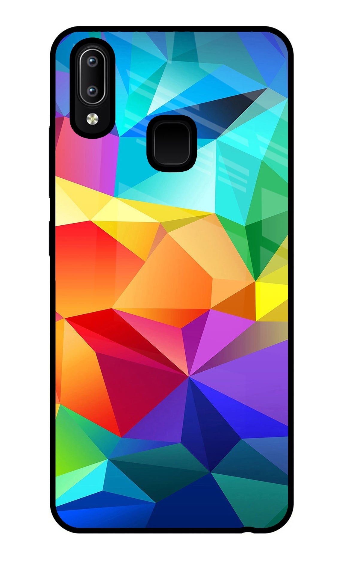 Abstract Pattern Vivo Y91/Y93/Y95 Glass Case