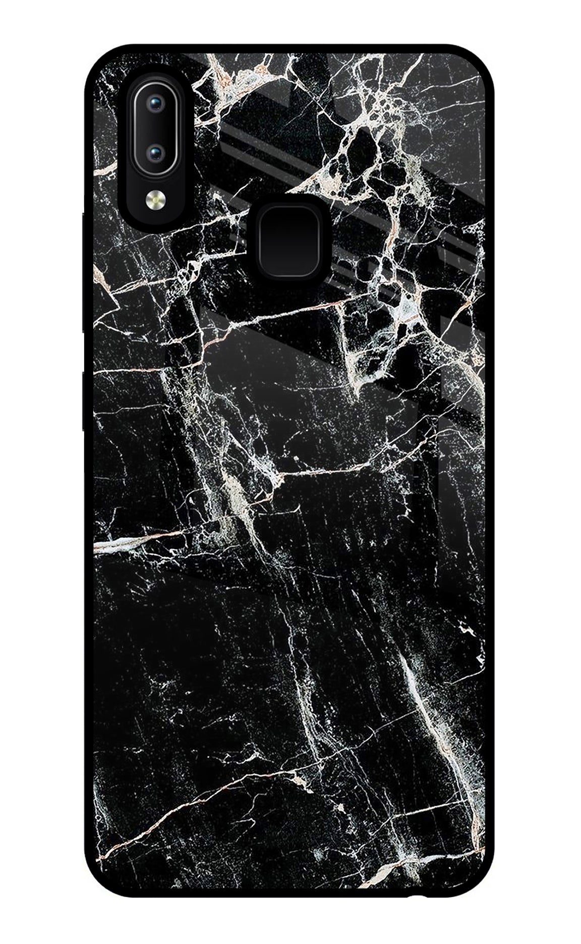 Black Marble Texture Vivo Y91/Y93/Y95 Back Cover