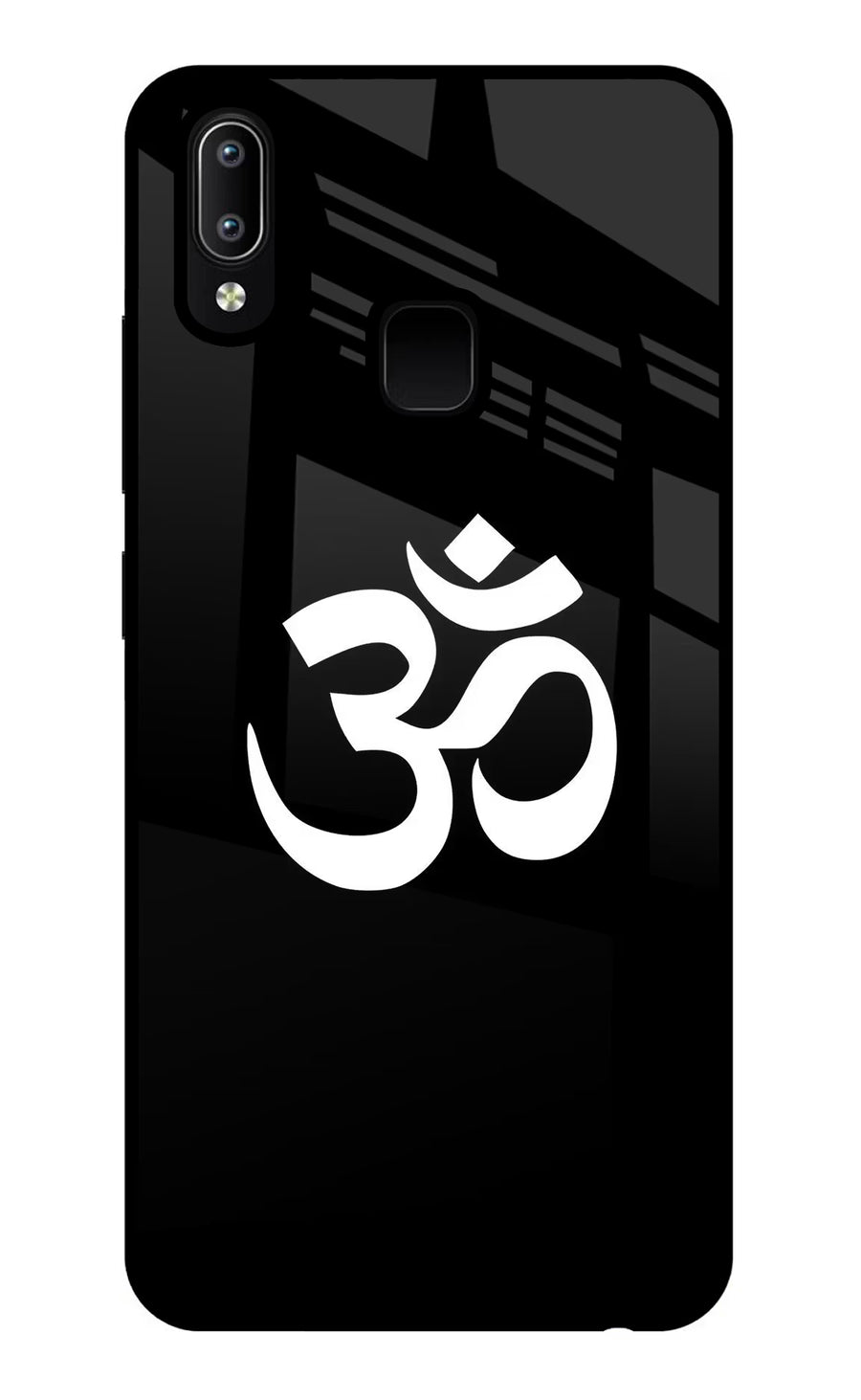 Om Vivo Y91/Y93/Y95 Back Cover, Glass case