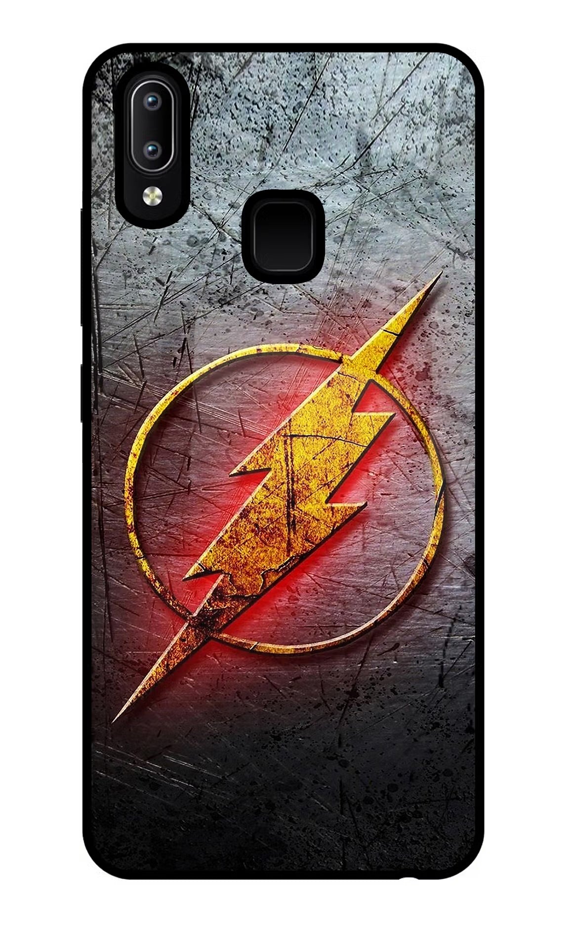 Flash Vivo Y91/Y93/Y95 Glass Case Back Cover by Casekaro