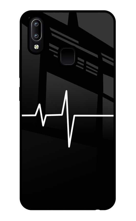 Heart Beats Vivo Y91/Y93/Y95 Glass Case