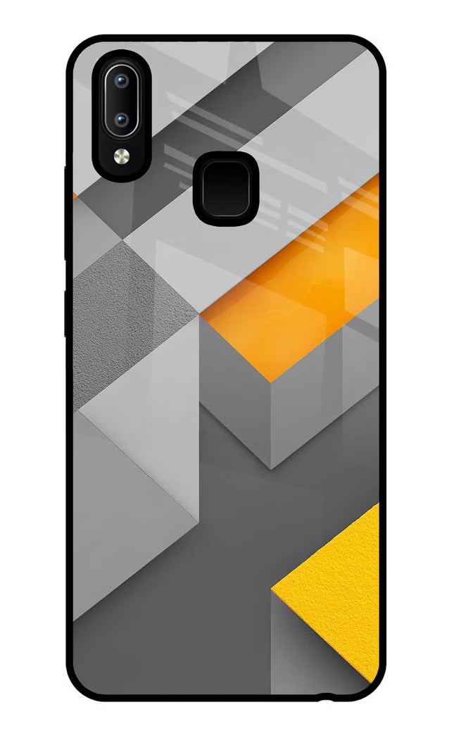 Abstract Vivo Y91/Y93/Y95 Glass Case Back Cover by Casekaro