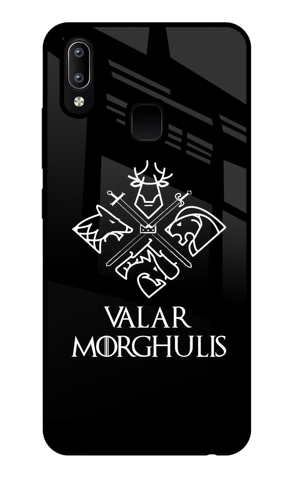 Valar Morghulis | Game Of Thrones Vivo Y91/Y93/Y95 Glass Case Back Cover by Casekaro