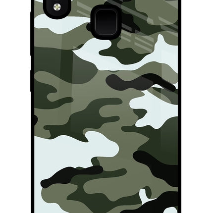 Camouflage Vivo Y91/Y93/Y95 Glass Case Back Cover by Casekaro
