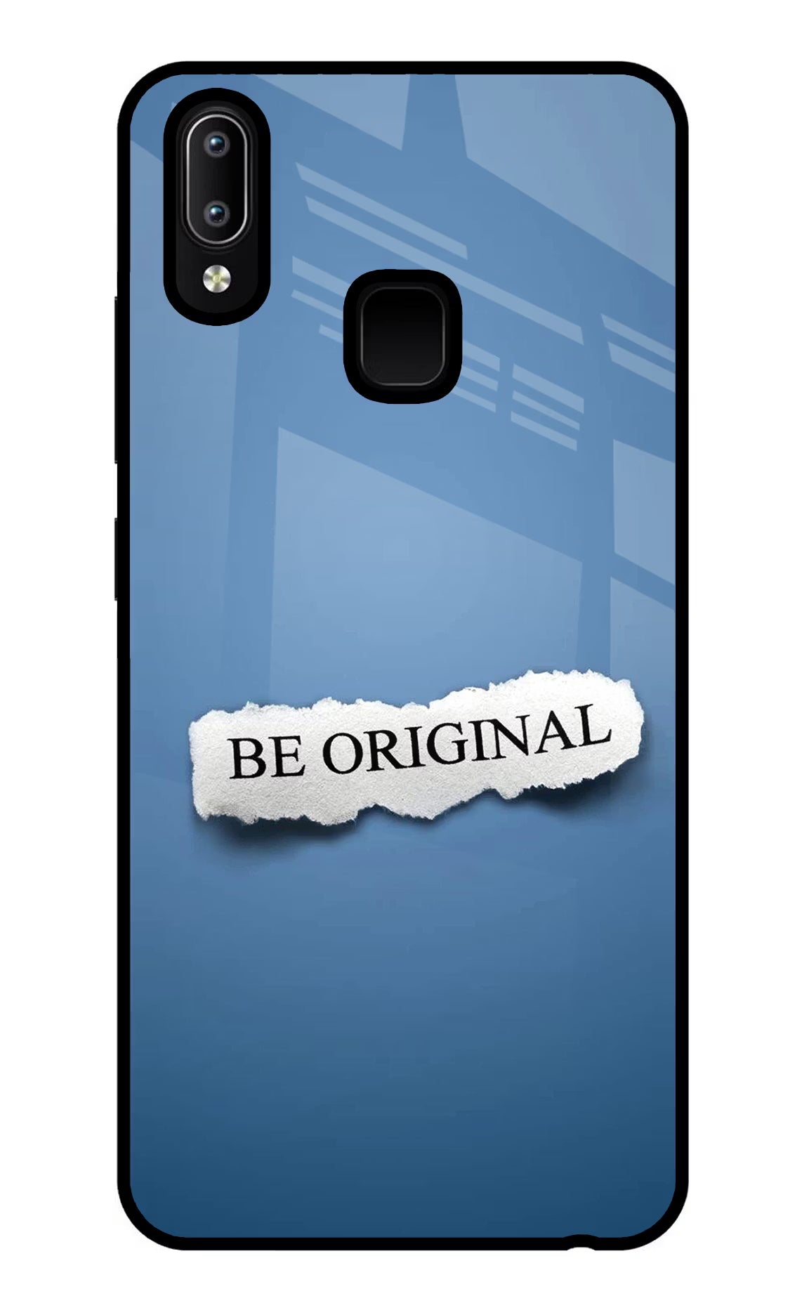 Be Original Vivo Y91/Y93/Y95 Glass Case Back Cover by Casekaro