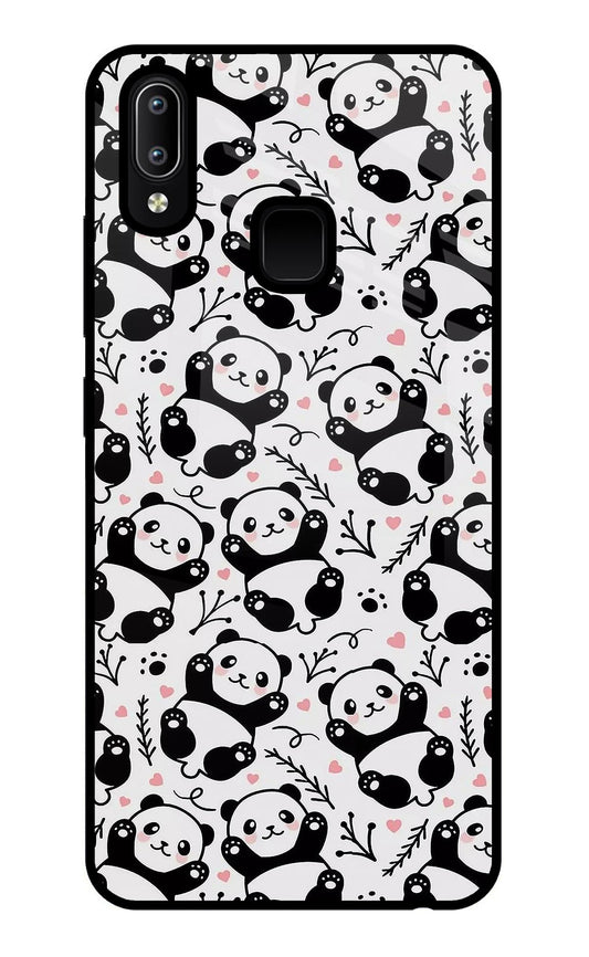 Cute Panda Vivo Y91/Y93/Y95 Glass Case