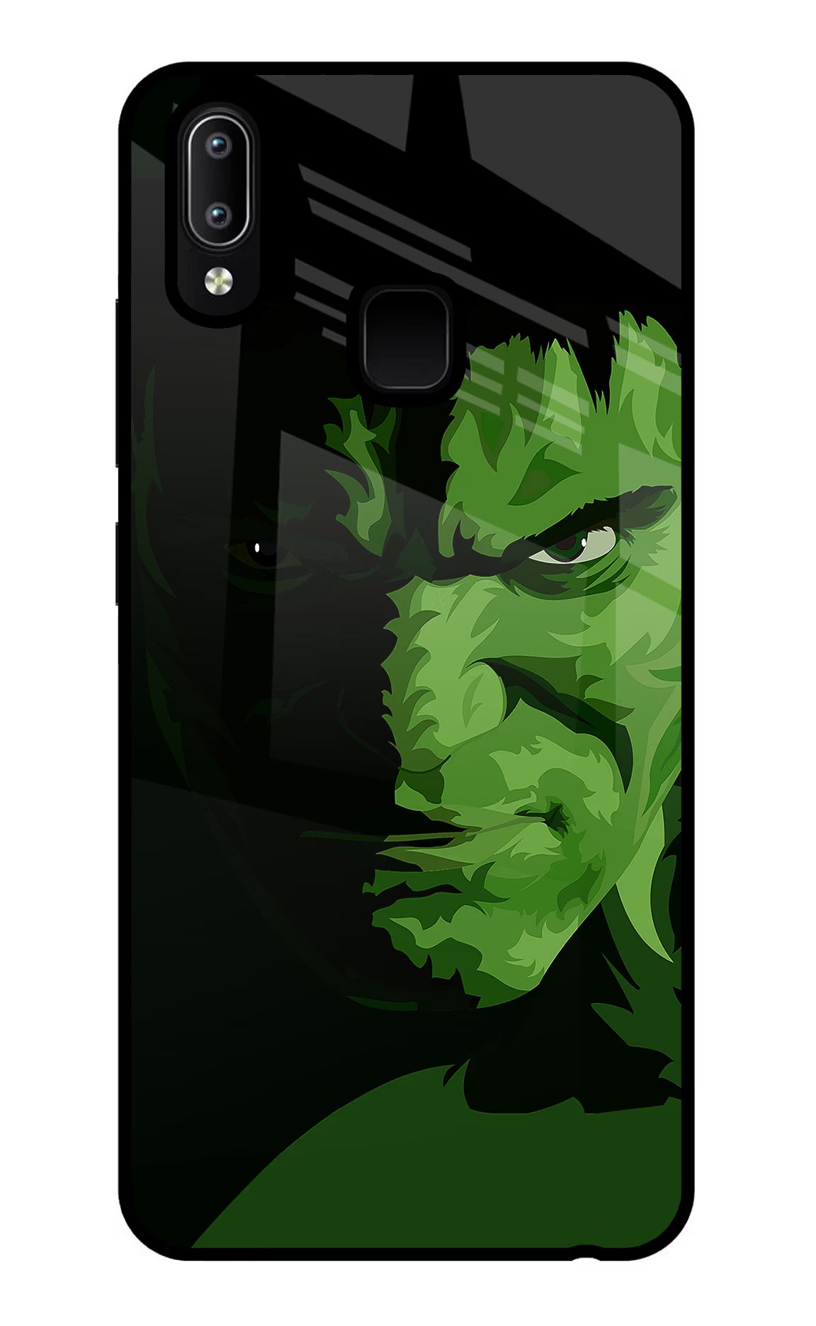 HULK Vivo Y91/Y93/Y95 Glass Case Back Cover by Casekaro