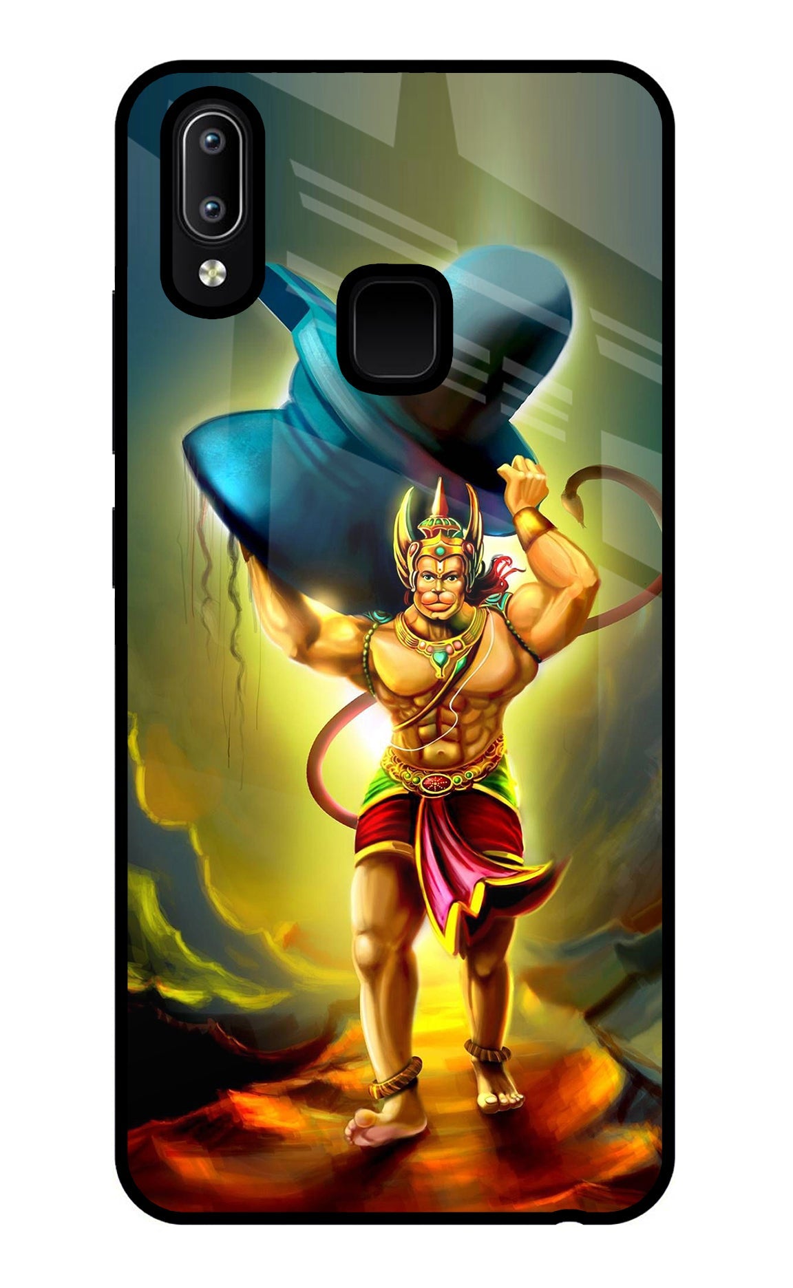 Lord Hanuman Vivo Y91/Y93/Y95 Glass Case