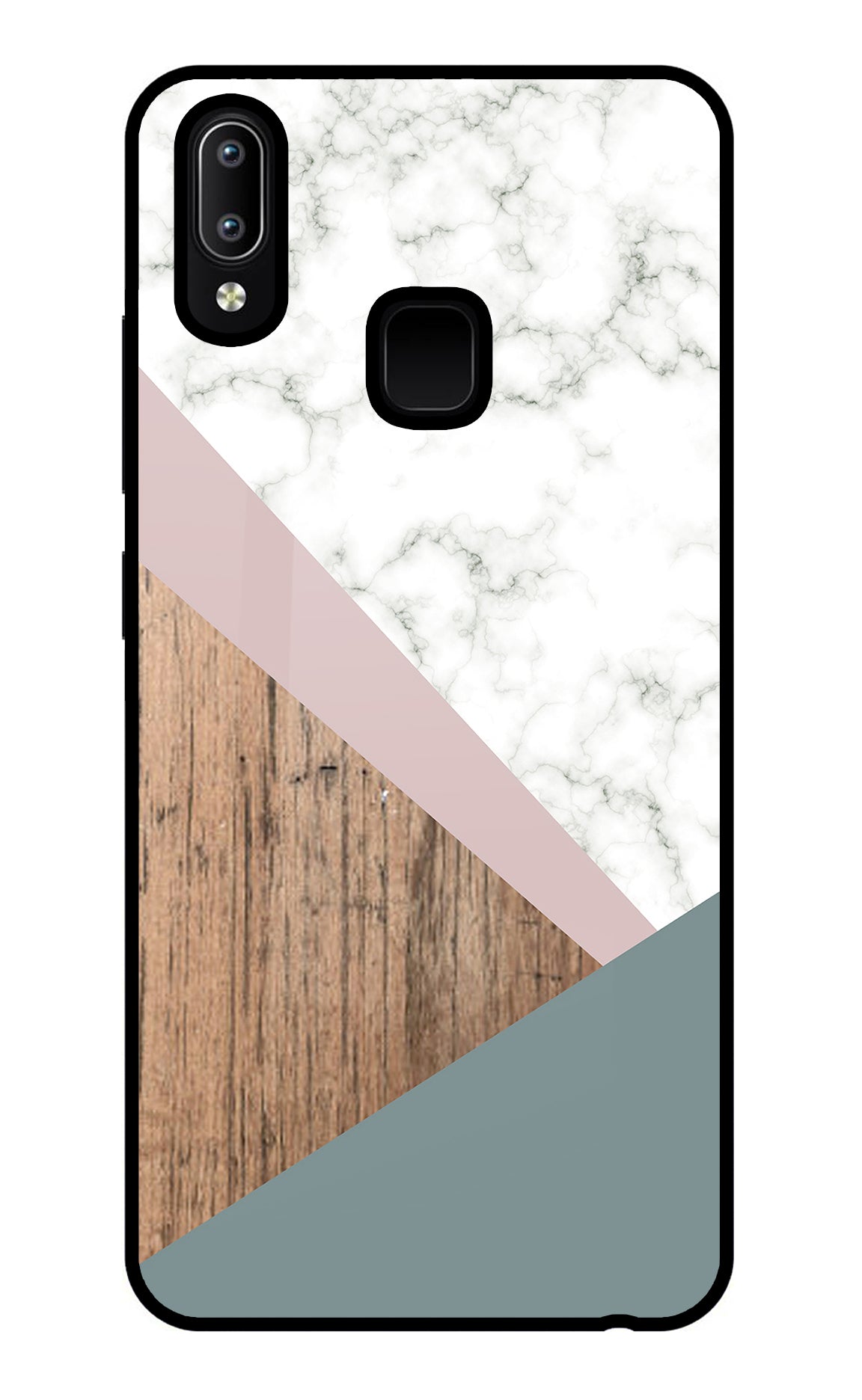 Marble wood Abstract Vivo Y91/Y93/Y95 Back Cover