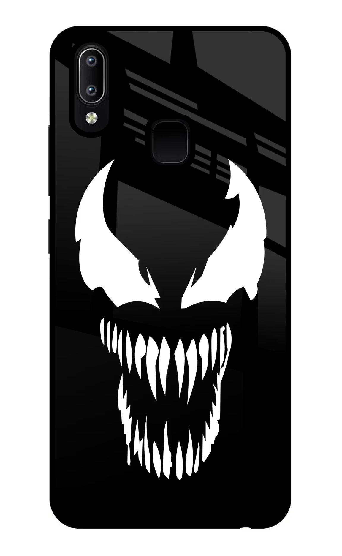 Venom Vivo Y91/Y93/Y95 Glass Case Back Cover by Casekaro