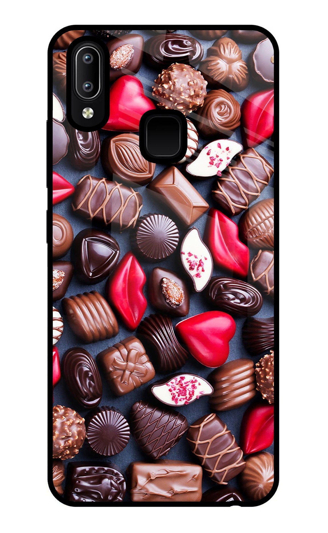 Chocolates Vivo Y91/Y93/Y95 Glass Case