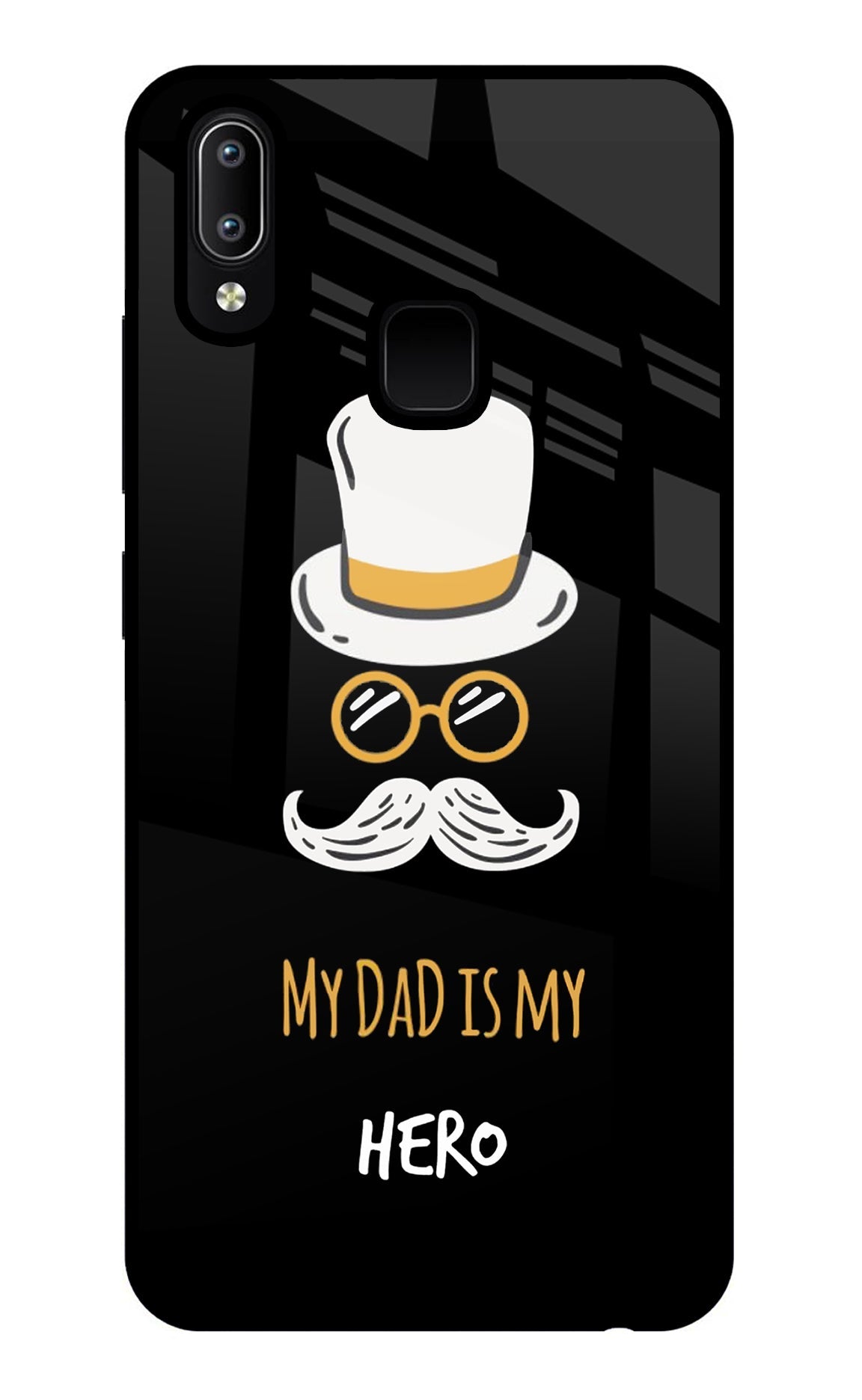 My Dad Is My Hero Vivo Y91/Y93/Y95 Glass Case