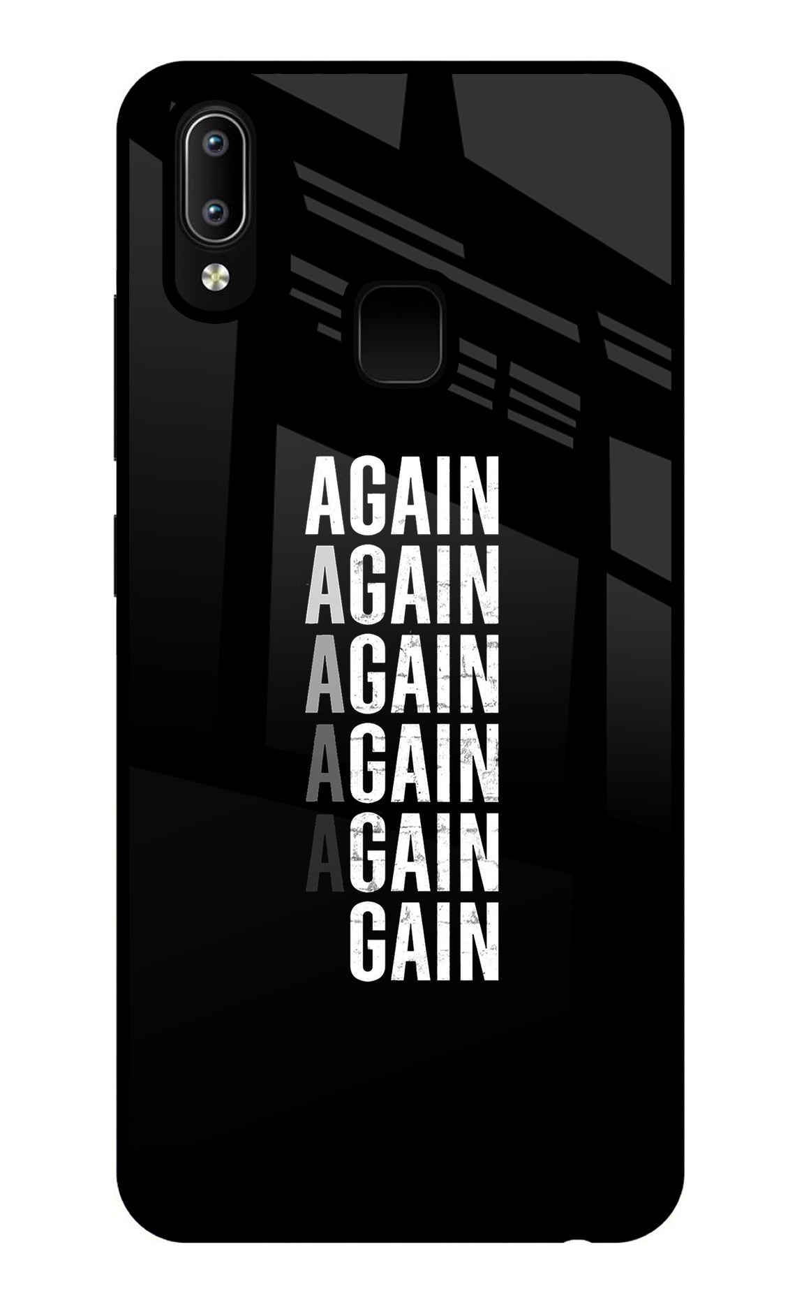 Again Again Gain Vivo Y91/Y93/Y95 Glass Case