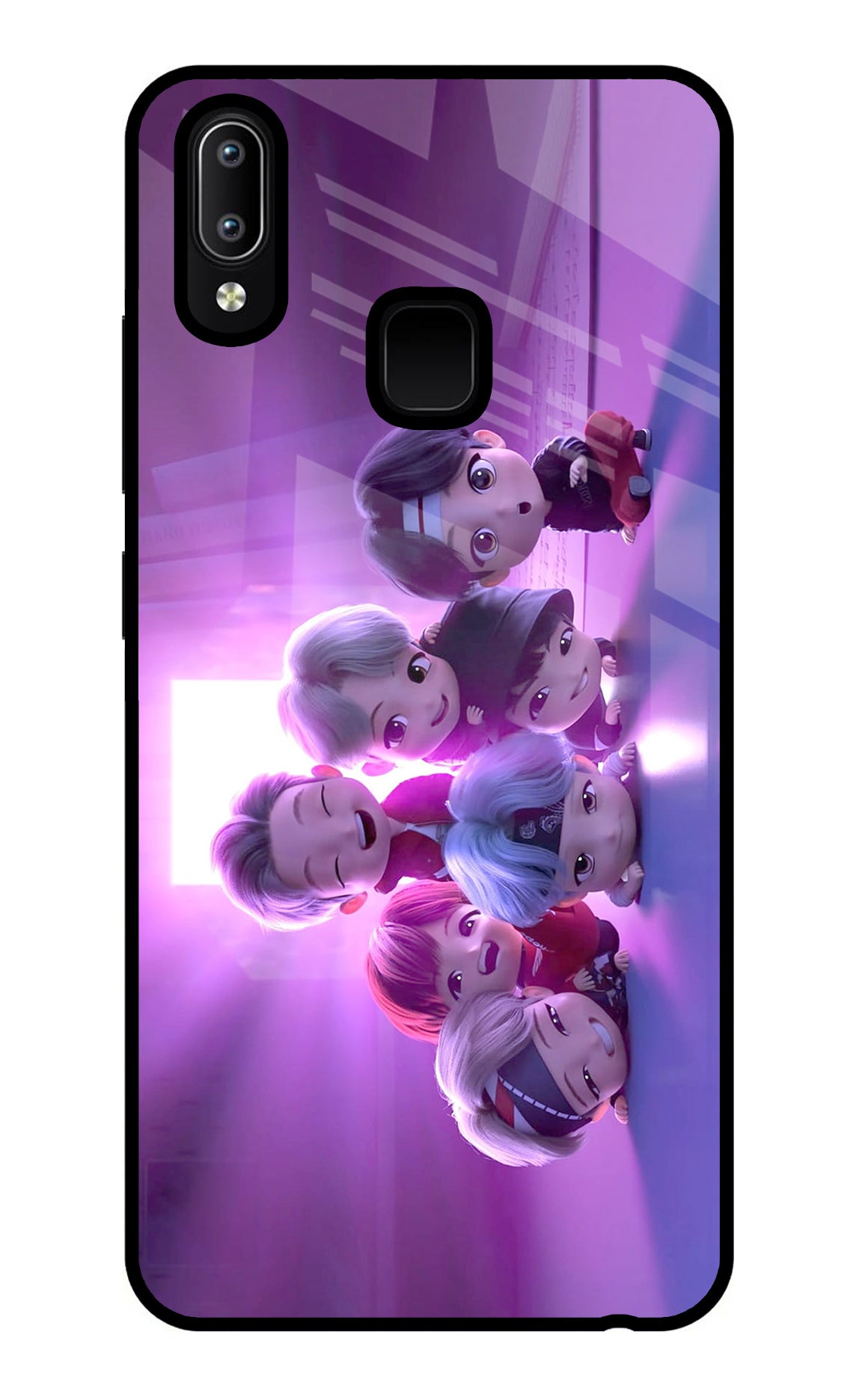 BTS Chibi Vivo Y91/Y93/Y95 Back Cover