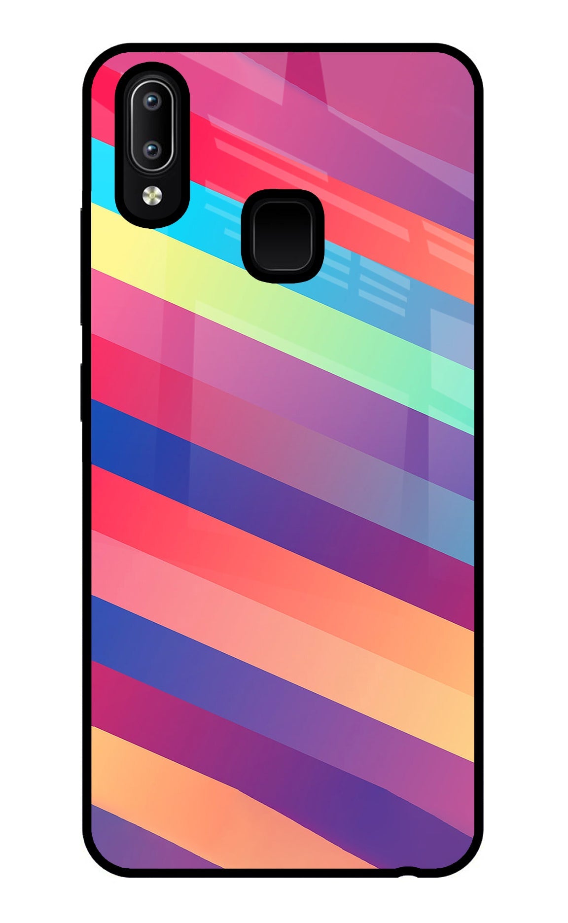 Stripes color Vivo Y91/Y93/Y95 Back Cover