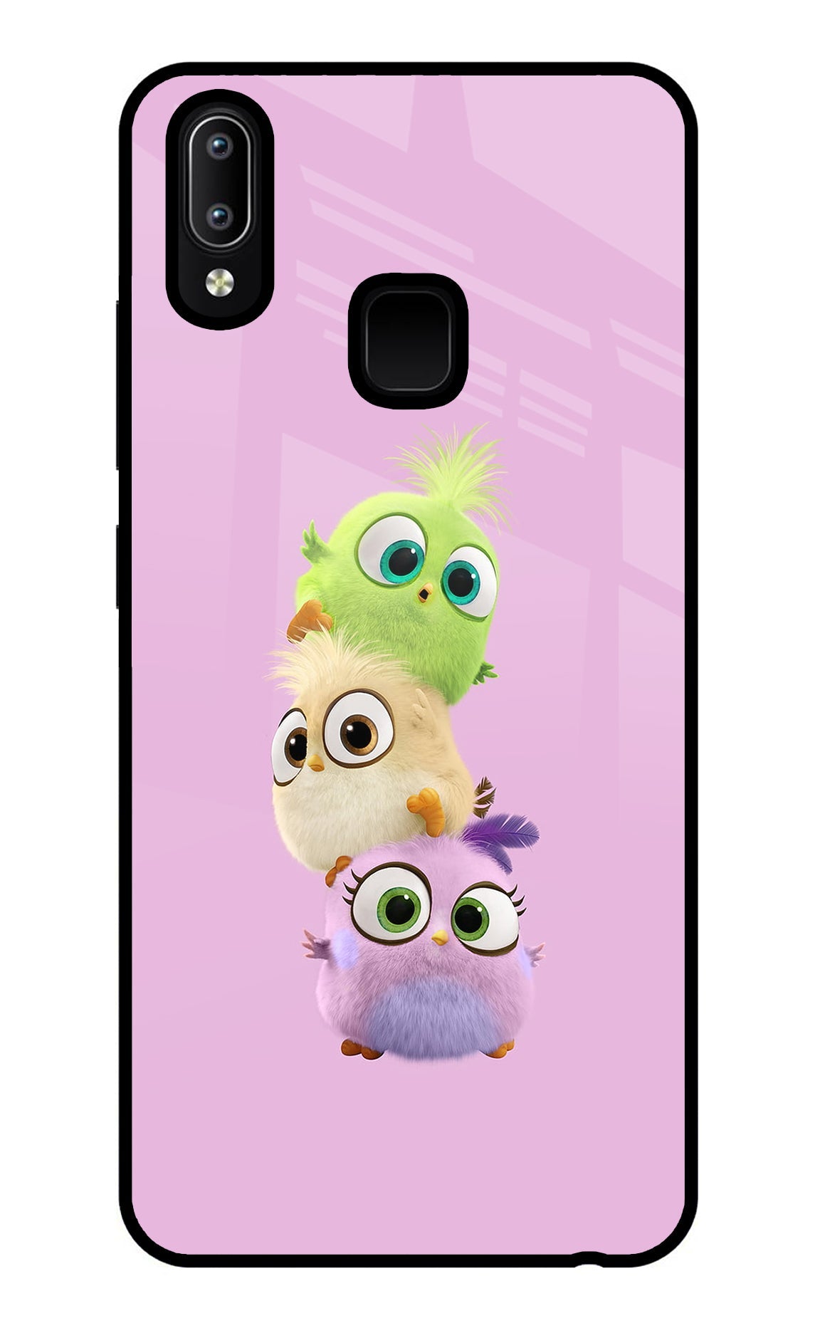 Cute Little Birds Vivo Y91/Y93/Y95 Glass Case