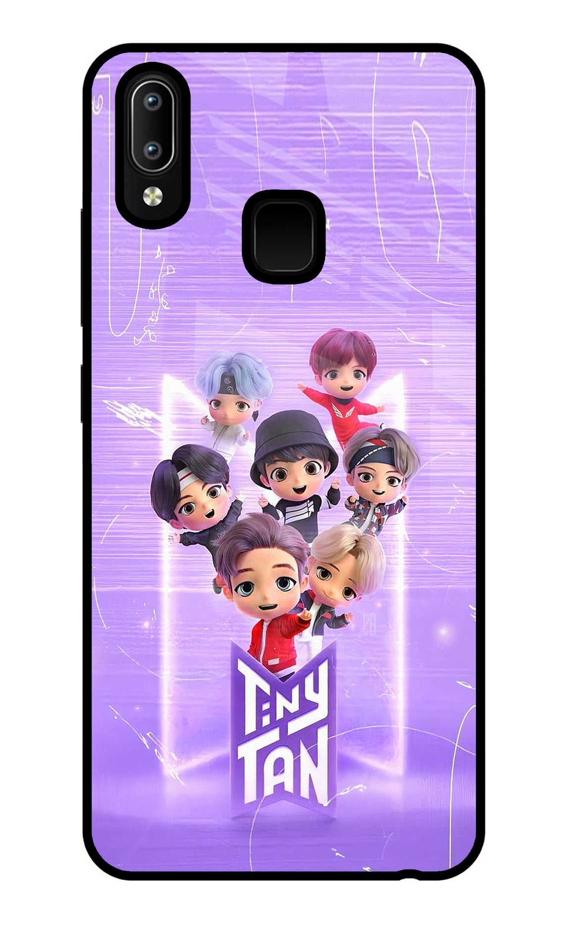 BTS Tiny Tan Vivo Y91/Y93/Y95 Back Cover