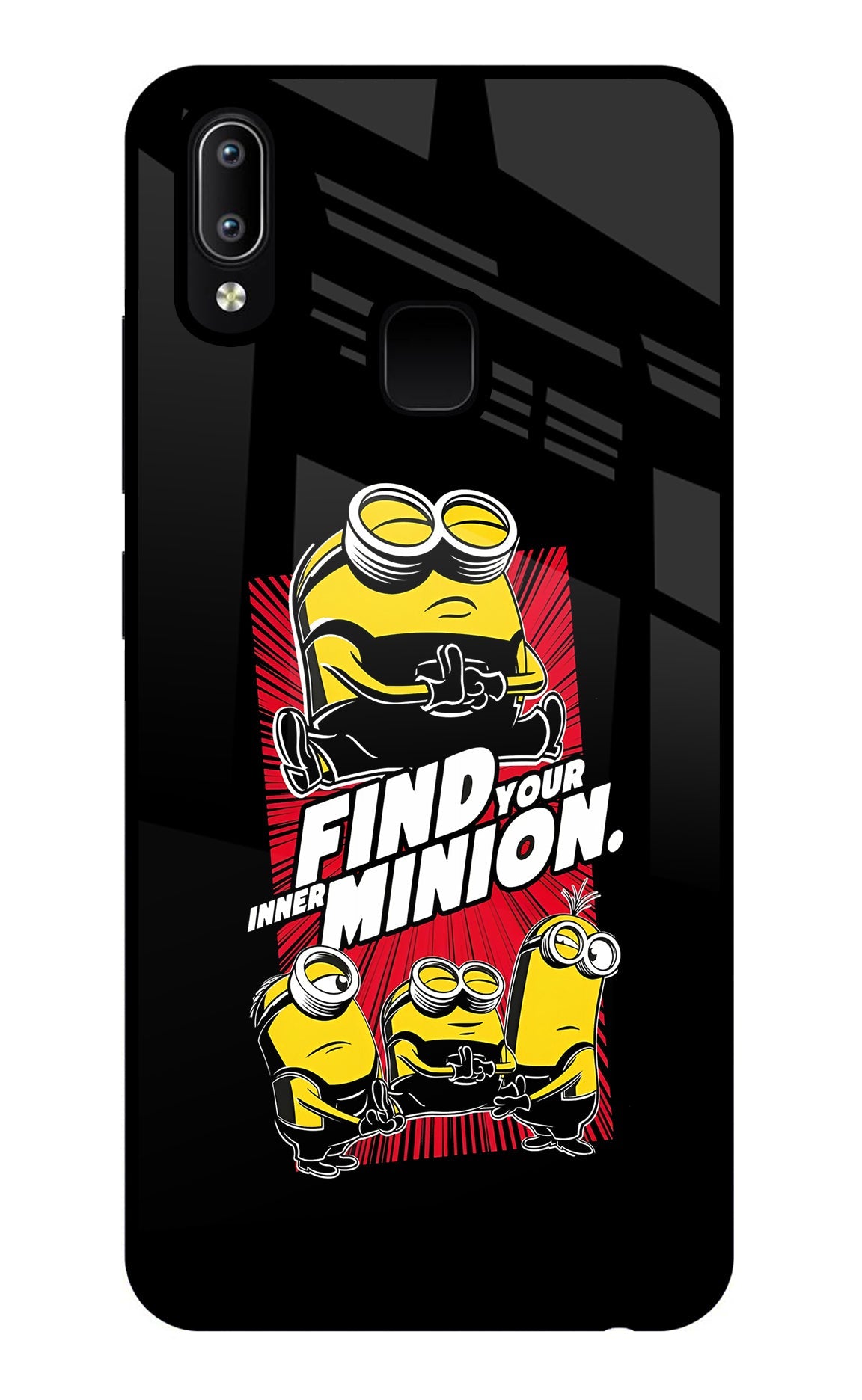 Find your inner Minion Vivo Y91/Y93/Y95 Glass Case