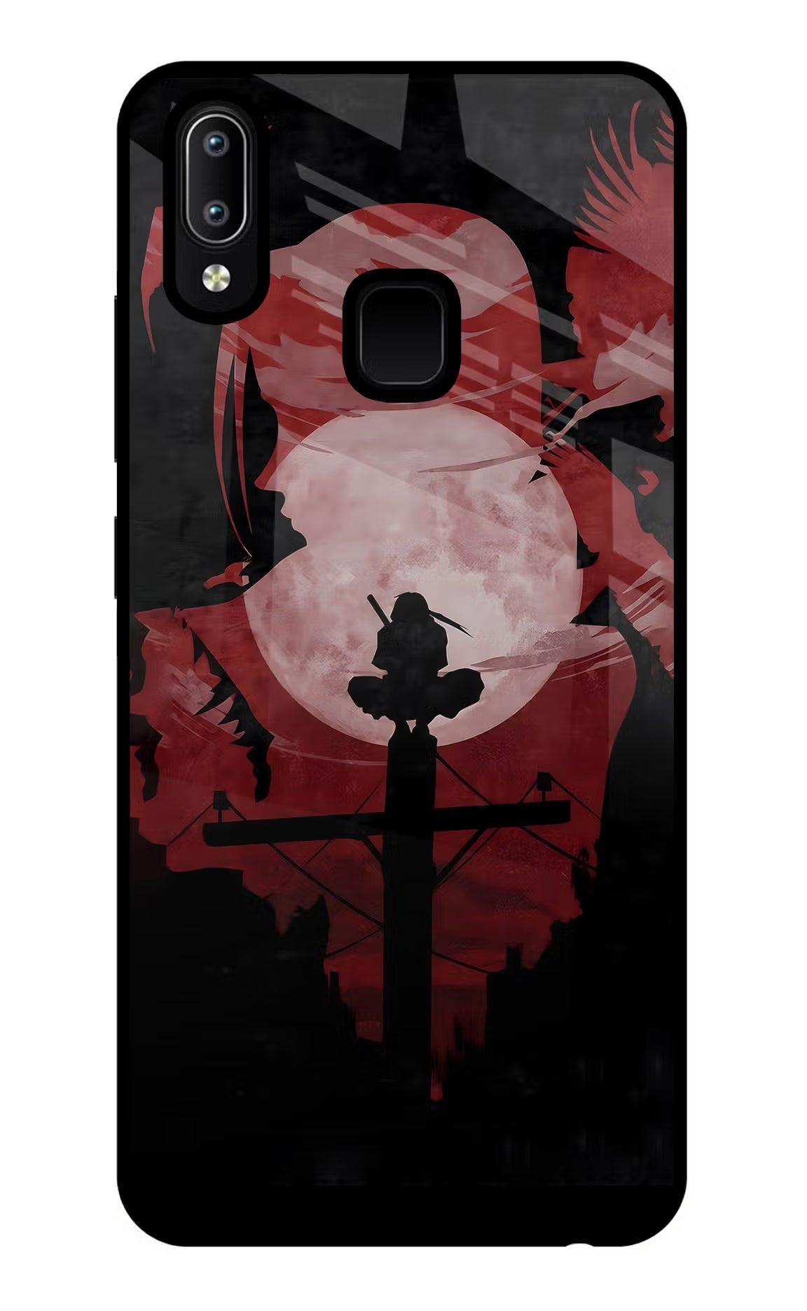 Naruto Anime Vivo Y91/Y93/Y95 Glass Case Back Cover by Casekaro